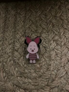 Vintage Piglet Small Enamel Pin - 2007